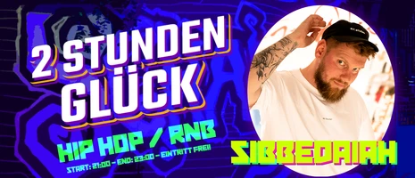 2 STUNDEN GLÜCK - 90s / 00s Hip Hop & RnB event card image