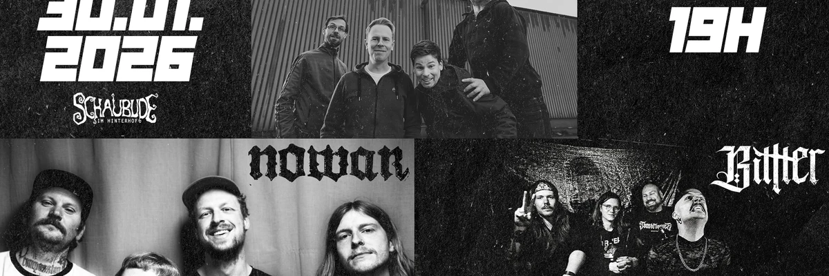 ALIAS CAYLON + NOWAR + BITTTER | 20 Jahre „Resorbing Everything“ – Jubiläumskonzert und Vinyl-Release event-page image