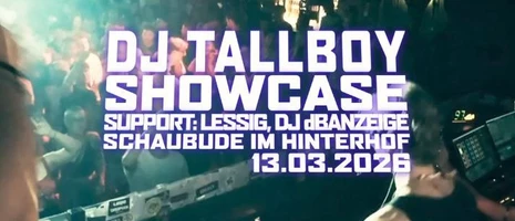 DJ TALLBOY SHOWCASE event card image