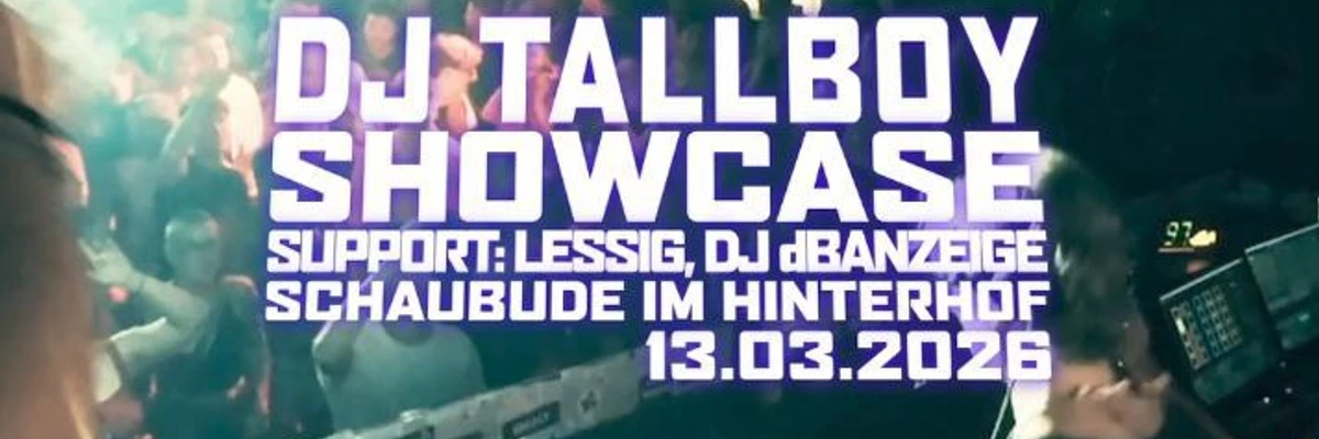 DJ TALLBOY SHOWCASE event-page image