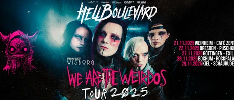 HELL BOULEVARD | WE ARE THE WEIRDOS TOUR 2025 event card image