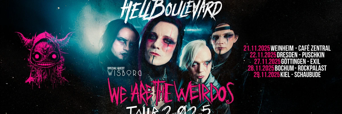 HELL BOULEVARD | WE ARE THE WEIRDOS TOUR 2025 event-page image