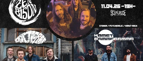 ZEN BISON + KRYPTOGRAF + KOMET GAMMAGAMMA event card image